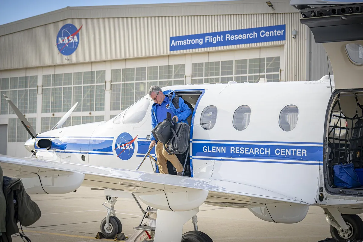 NASA flyttar PC-12 till Armstrong för att stärka flygforskning