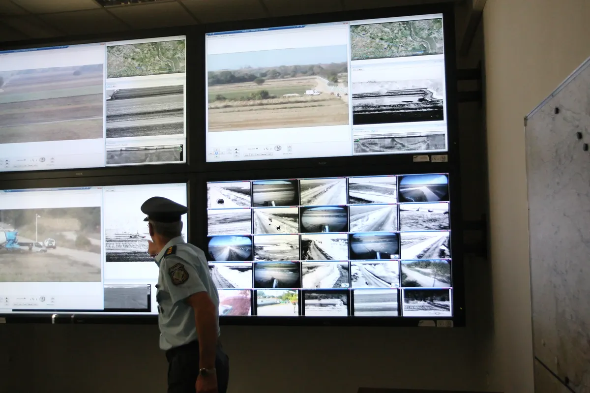 Surveillance Footage Captures Unidentified Individual