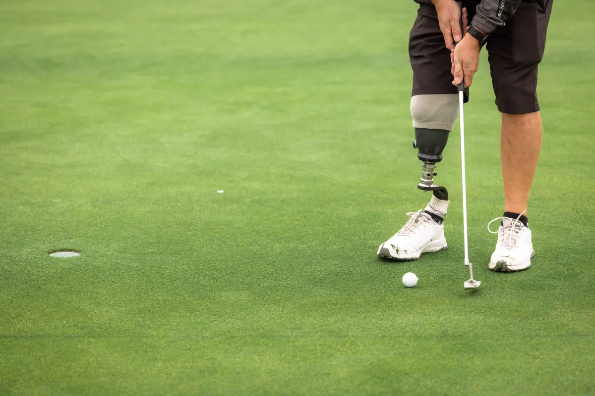 Schauffeles tee-slång landade i varukasse på Augusta