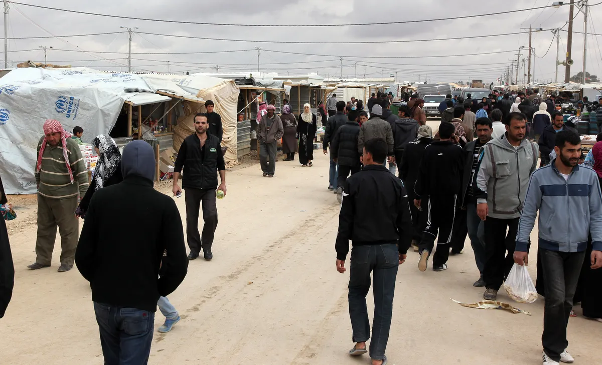 Aid cuts strain Kenyan refugee camps, children sell crafts